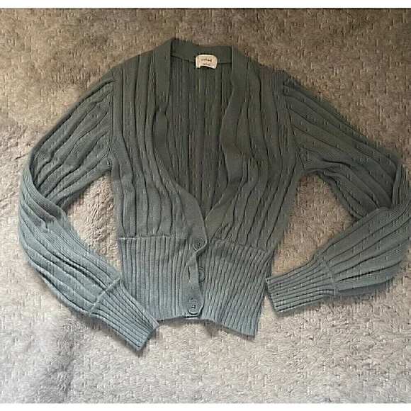 Wilfred plunge front cardigan - Picture 2 of 5